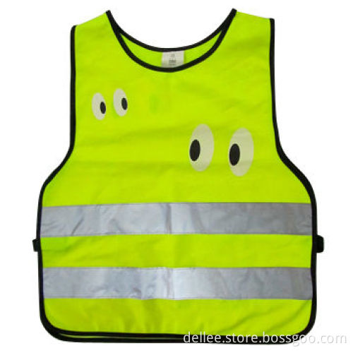 Safety Vest, Made of 100% Polyester